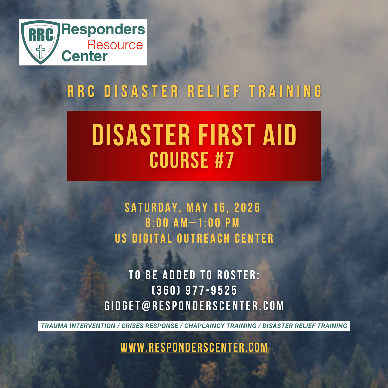 Disaster First Aid Class image